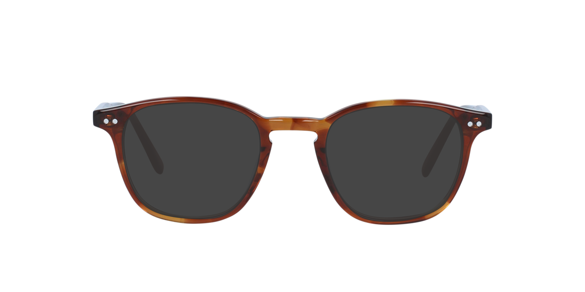 Crystal Smokey Brown Clark -  Acetate Zonnebrillen