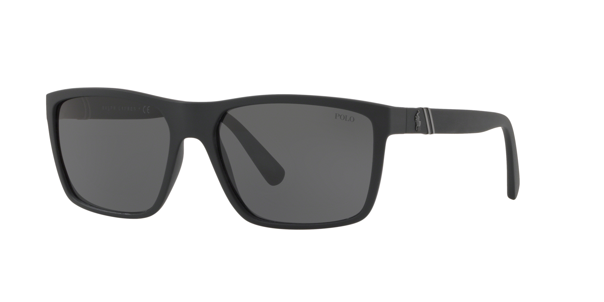 PH4133 Matt Schwarz KunststoffSunglass Frames von B24, Dreiviertelansicht