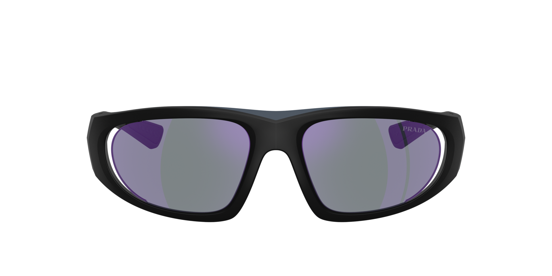 PS B03S Matt Schwarz KunststoffSunglass Frames von B24, mit getönten Gläsern