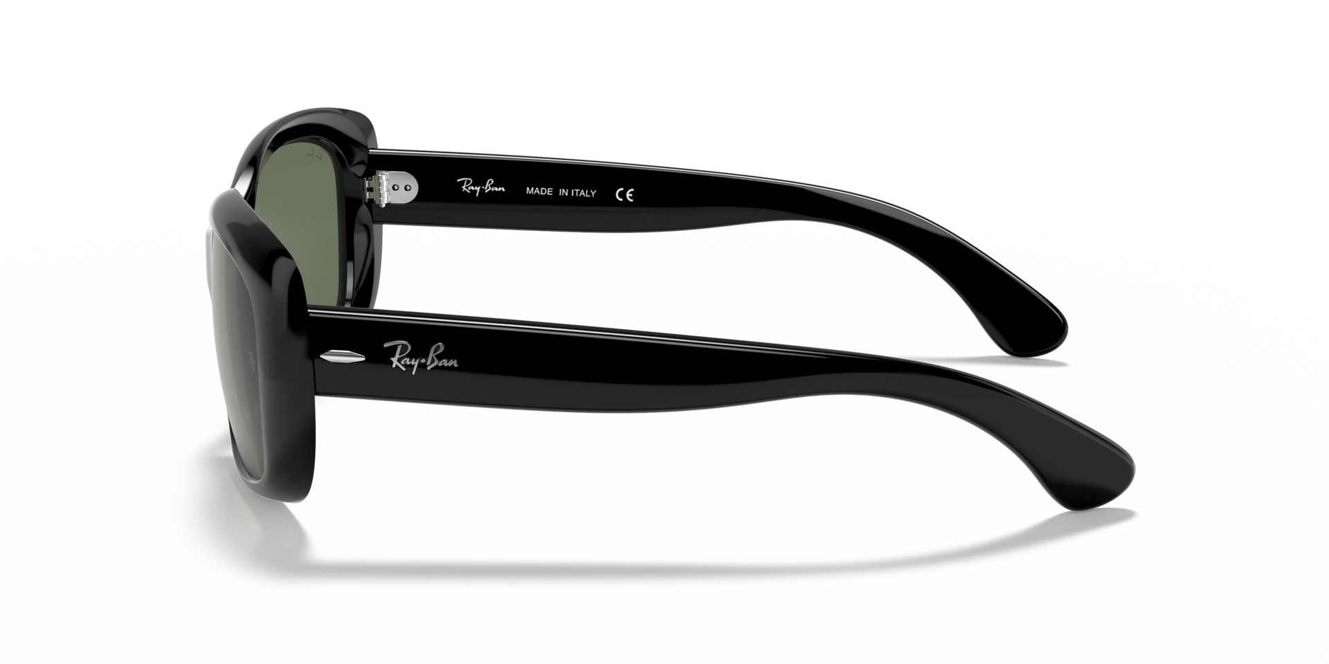 RB4101 Schwarz KunststoffSunglass Frames von B24, Seitenansicht