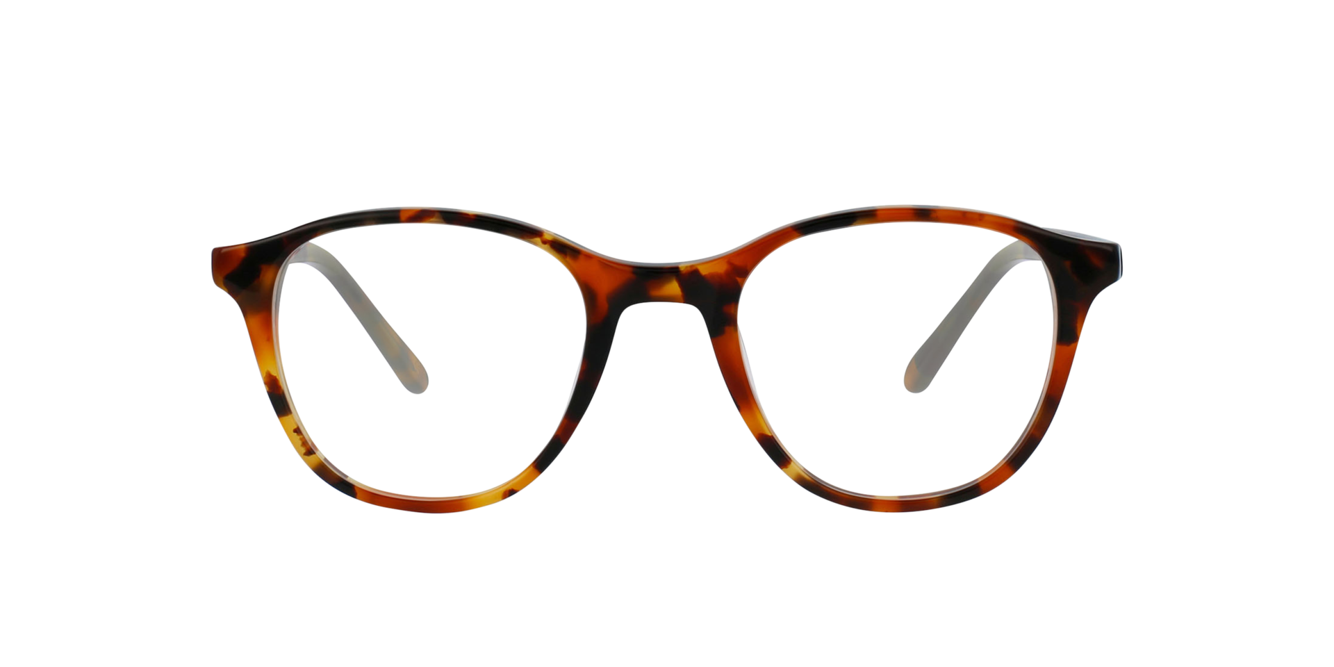 Airin Chestnut Tortoise AcetatEyeglass Frames von B24, Vorderansicht