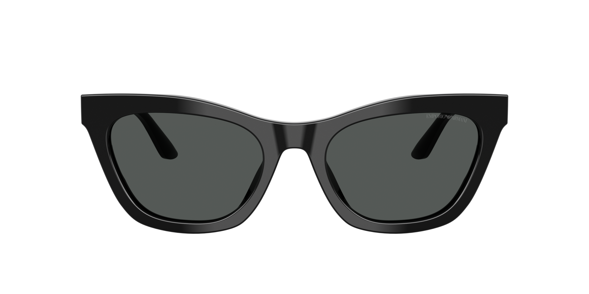 EA4259U Glanzend zwart AcetaatSunglass Frames van B24, met getinte lenzen