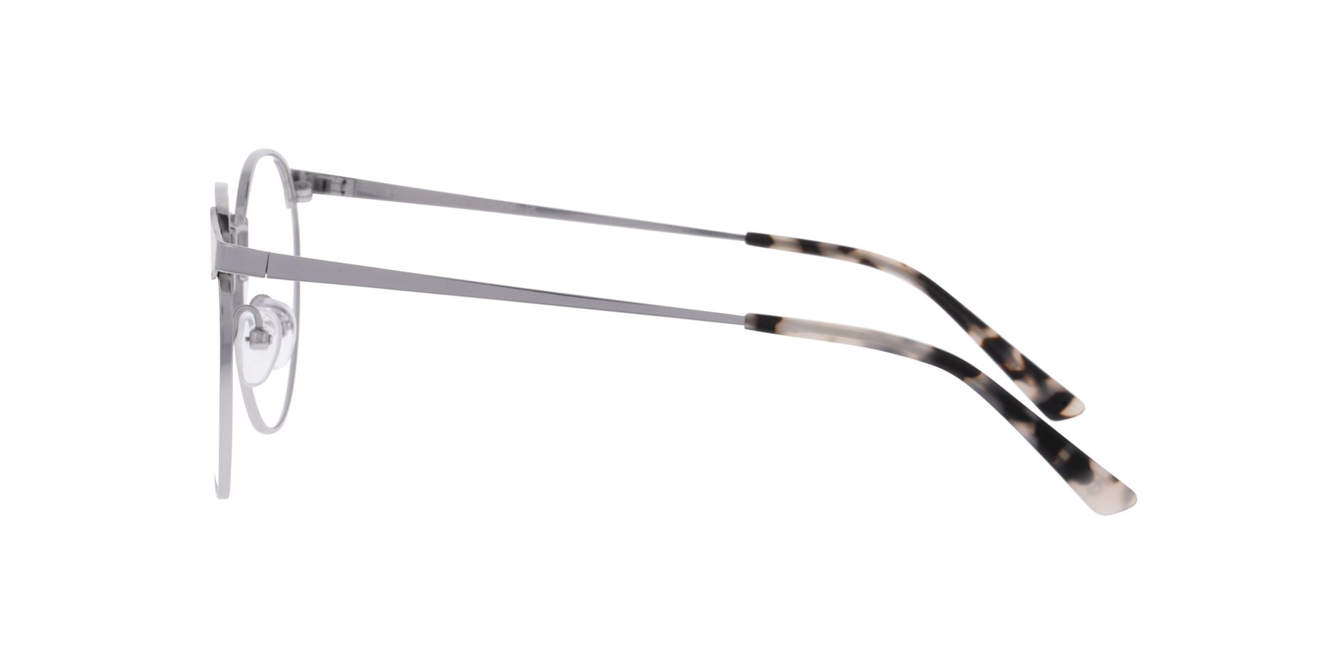 Mythos Silber TitanEyeglass Frames von B24, Seitenansicht