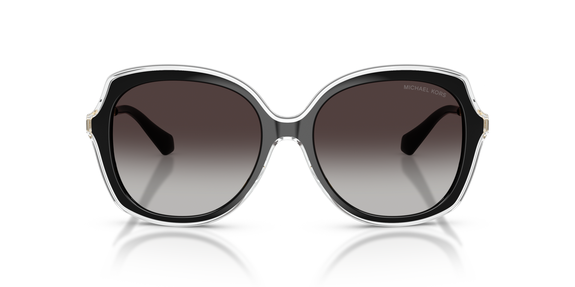 MK2273U Zwart KunststofSunglass Frames van B24, Vooraanzicht