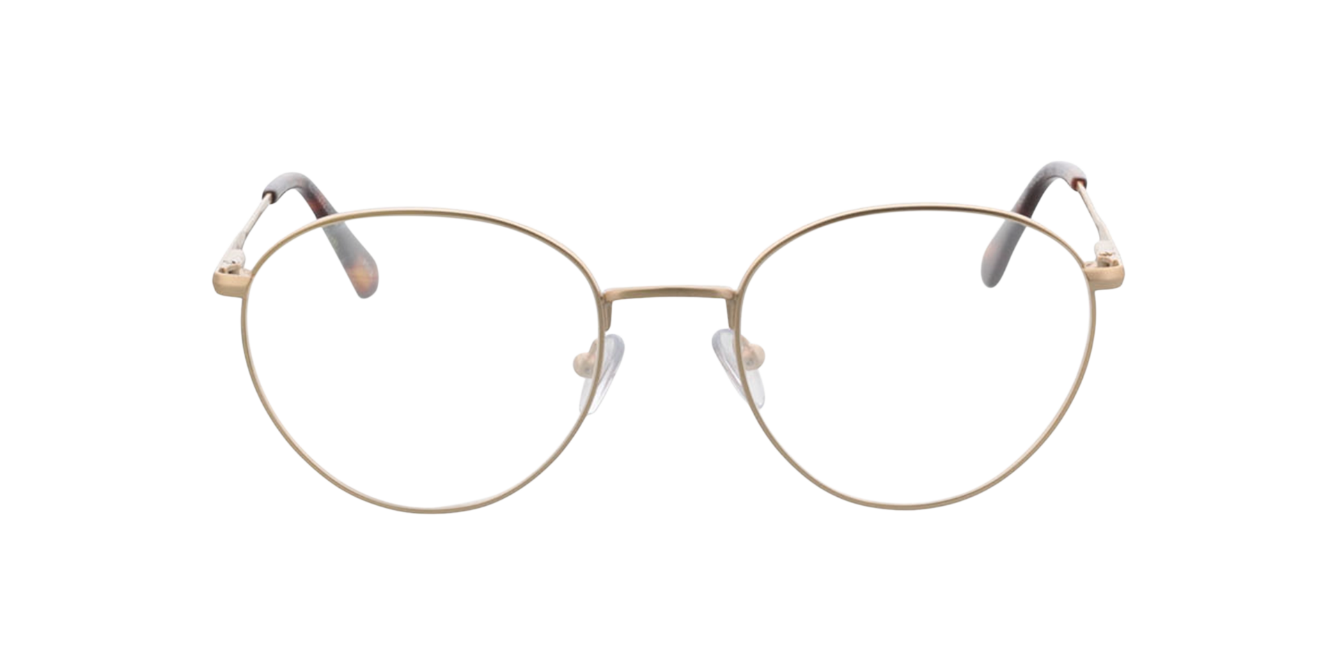 Lyon Matgoud  &  Havana MetaalEyeglass Frames van B24, Vooraanzicht