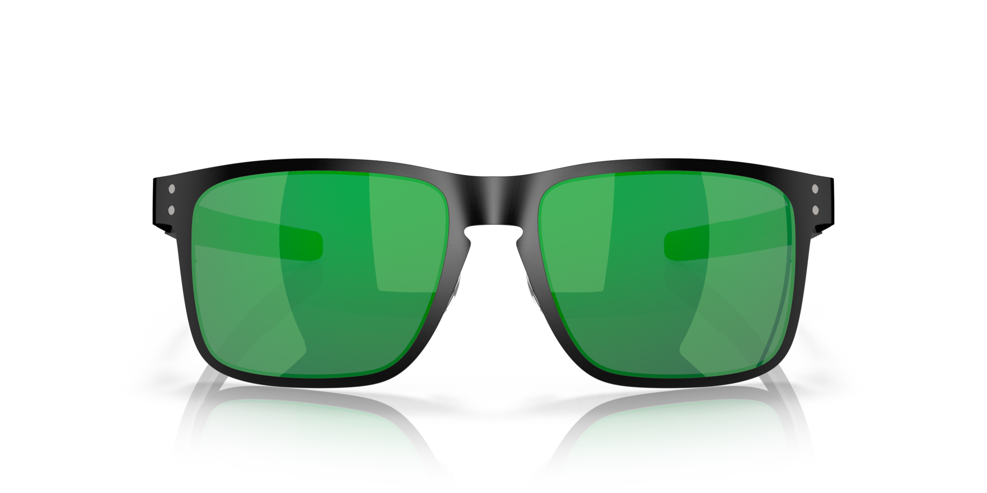 Holbrook™ Metal Matzwart MetaalSunglass Frames van B24, Vooraanzicht