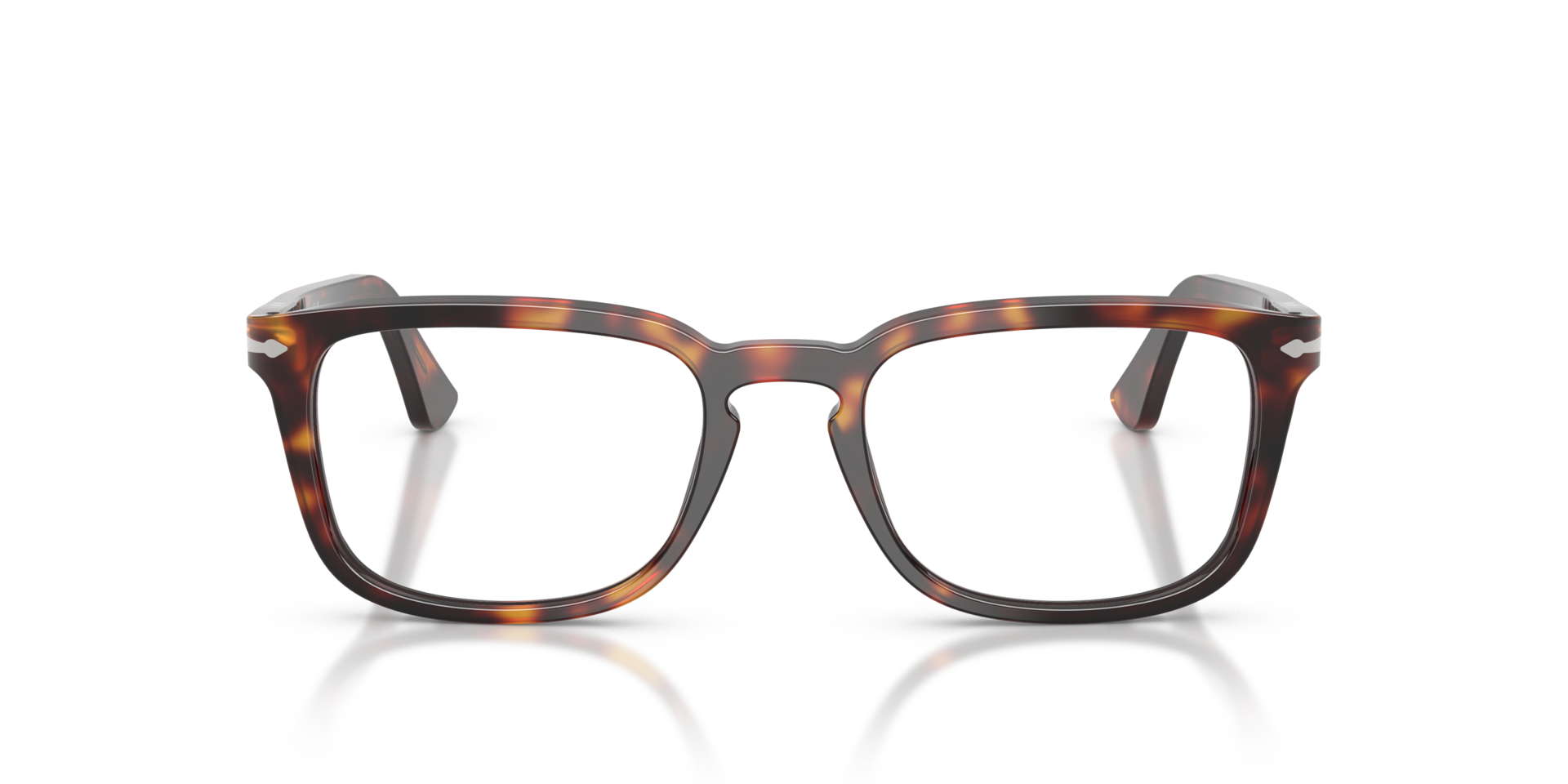 PO3382V Havana AcetatEyeglass Frames von B24, Vorderansicht