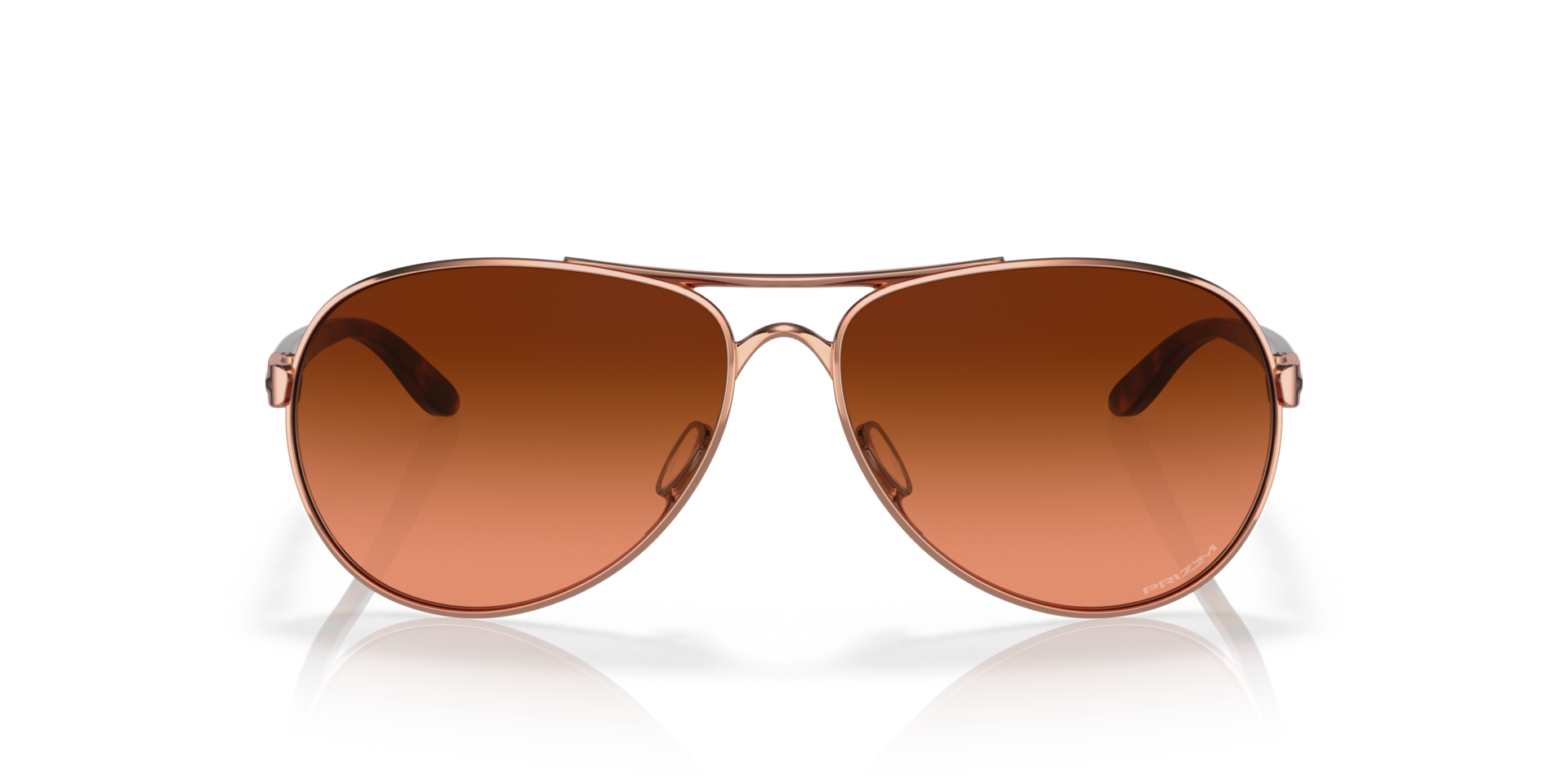 FEEDBACK Rotgold MetallSunglass Frames von B24, Vorderansicht