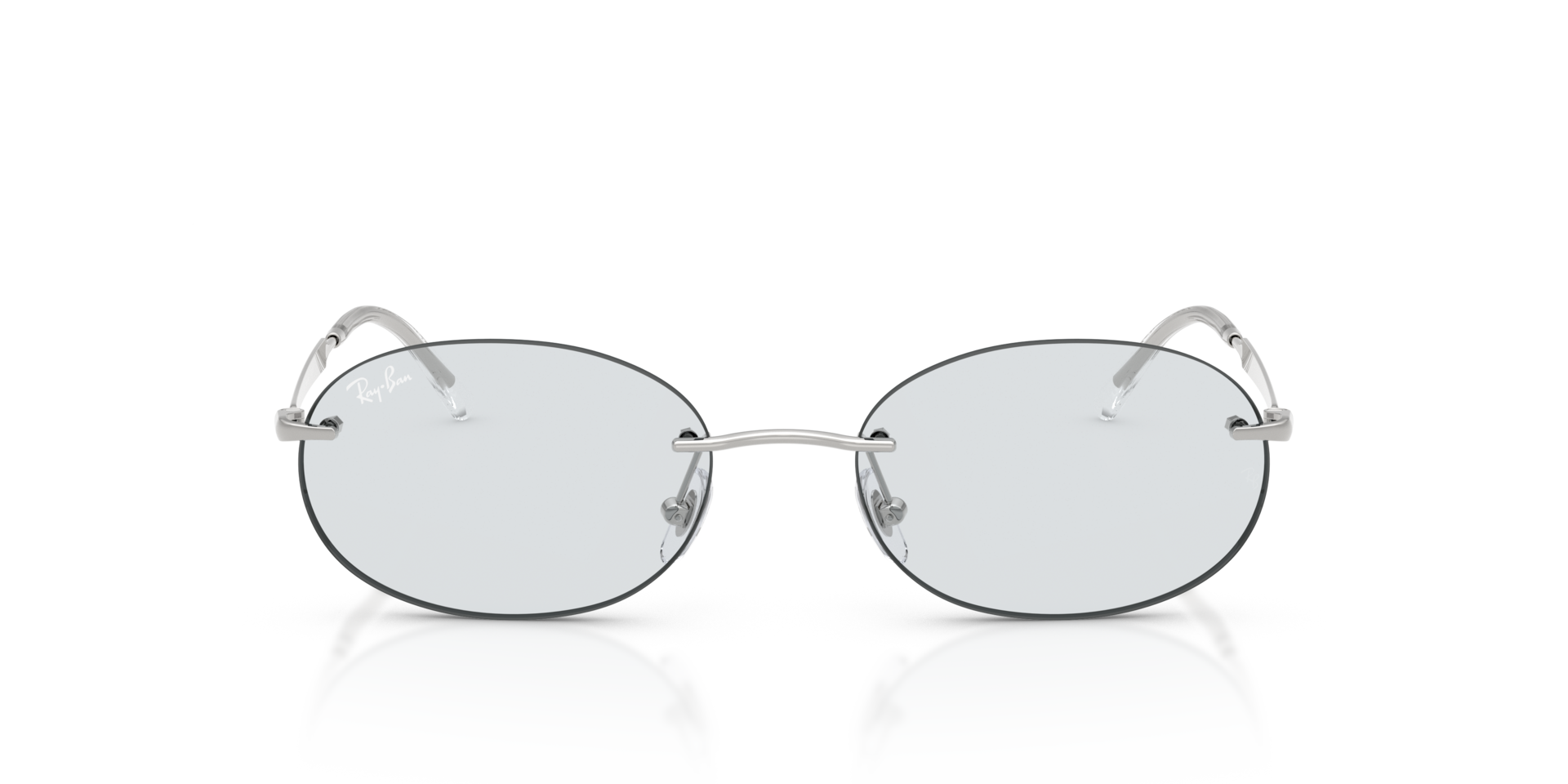 RB3767 Silber MetallSunglass Frames von B24, Vorderansicht