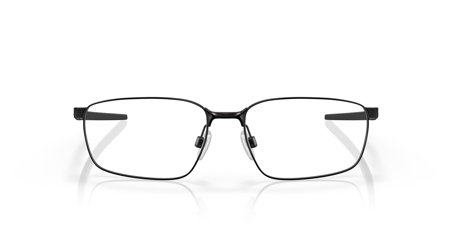 Extender Schwarz satiniert MetallEyeglass Frames von B24, Vorderansicht