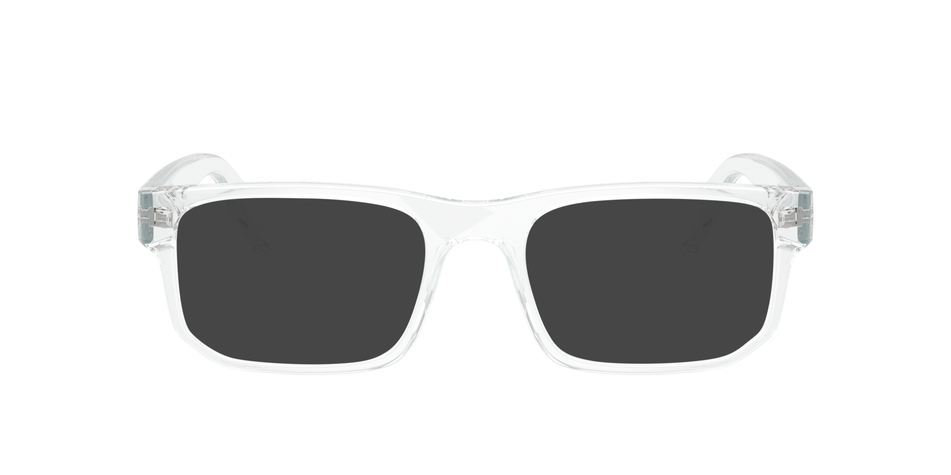 AX3135 Glanzend Kristal KunststofEyeglass Frames van B24, met getinte lenzen