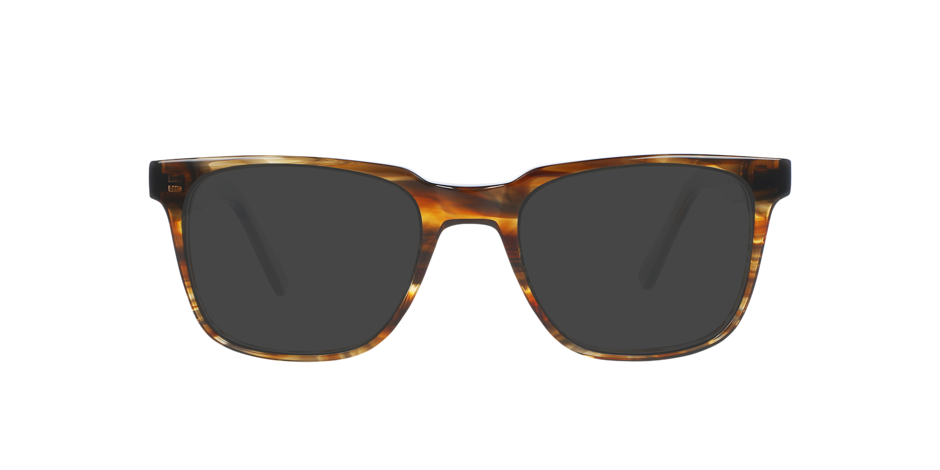 Balthazar Brown Horizon AcetatEyeglass Frames von B24, mit getönten Gläsern