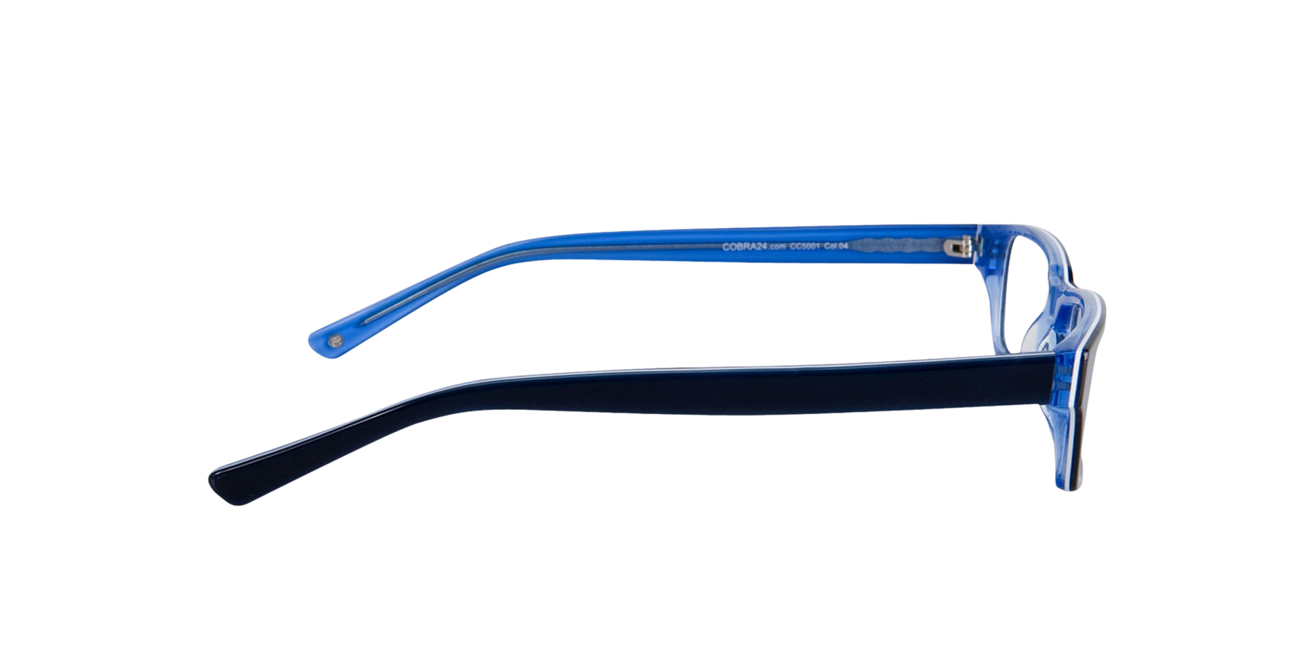 Capuno Dark Blue  &  Blue AcetatEyeglass Frames von B24, Seitenansicht