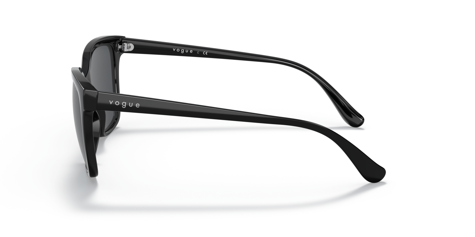 VO5426S Schwarz KunststoffSunglass Frames von B24, Seitenansicht