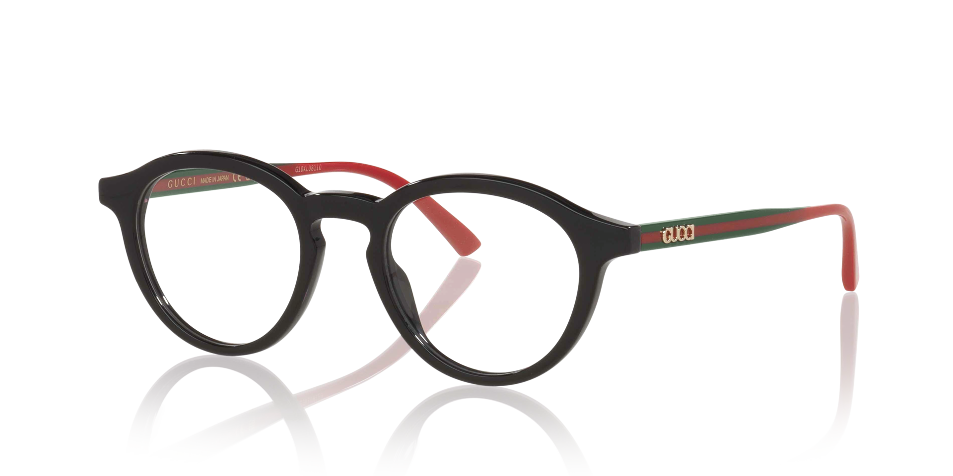 GG1871O Zwart AcetaatEyeglass Frames van B24, Hoekweergave