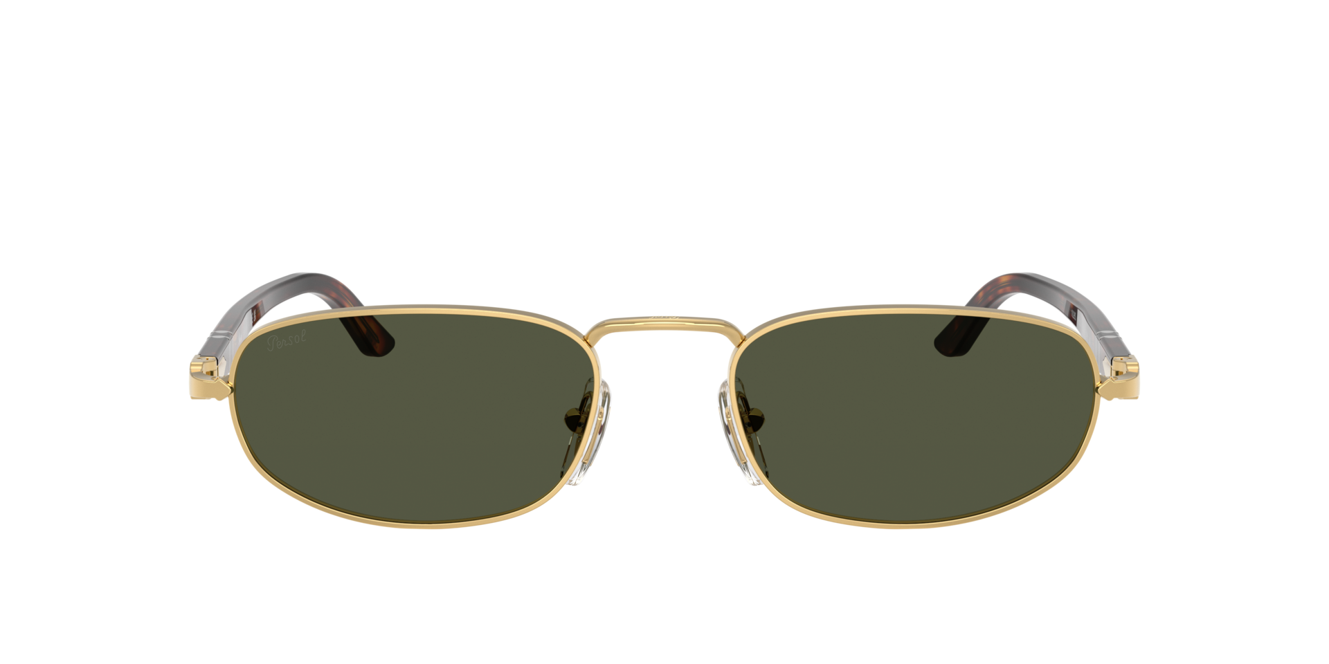 PO1028S Goud MetaalSunglass Frames van B24, met getinte lenzen