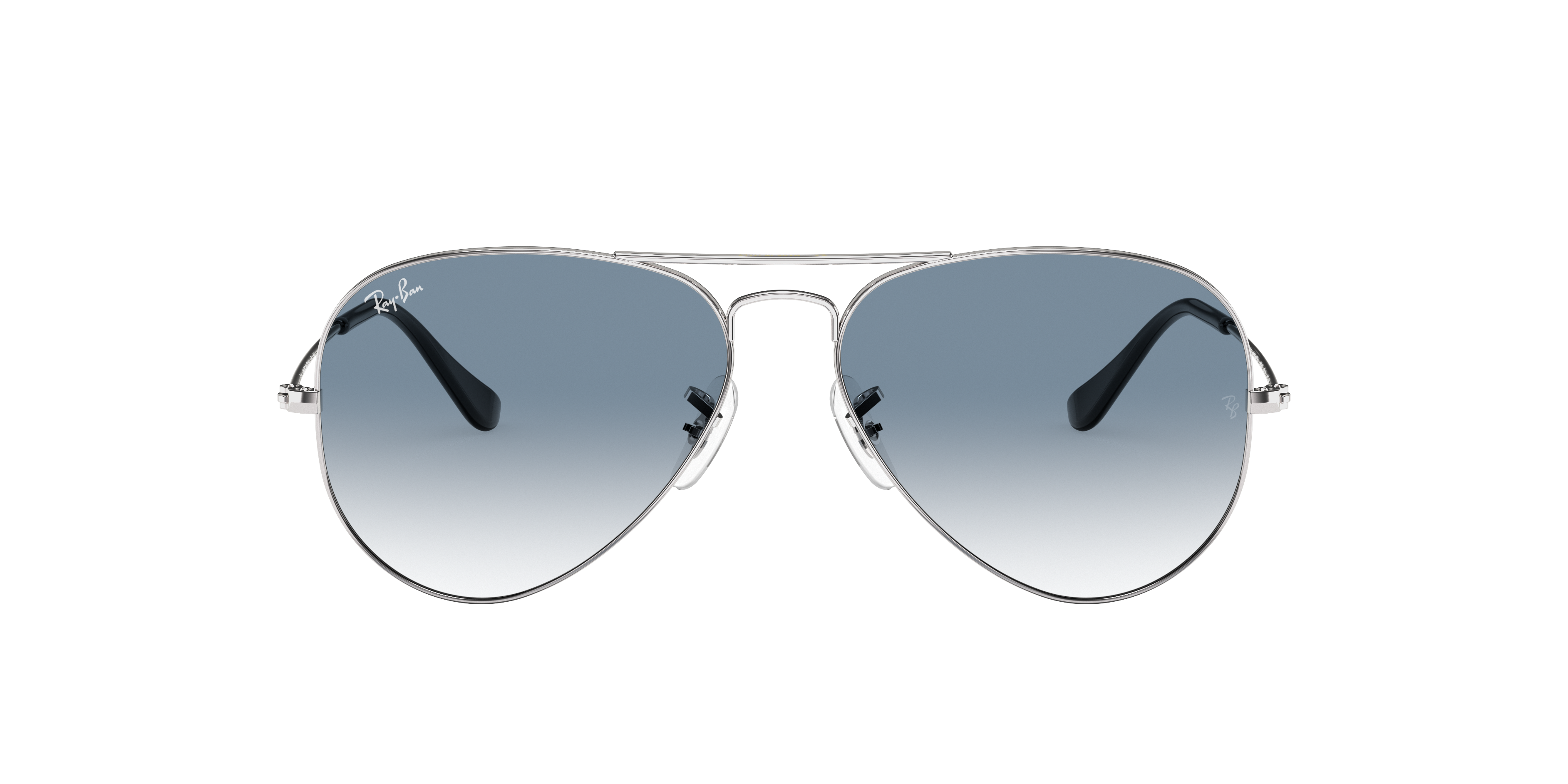 Ray-Ban 805289307693 Silber/silver/arista Gold, Size: Large