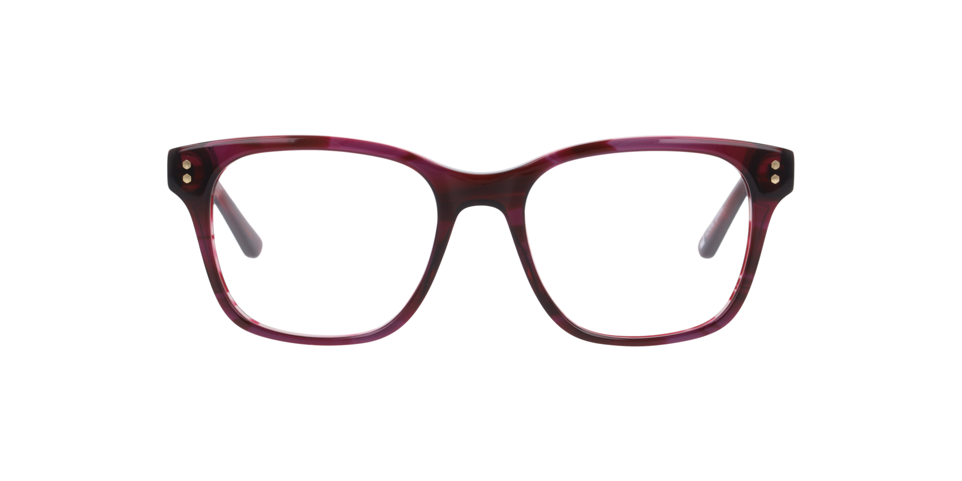 Tara Purple Havana AcetaatEyeglass Frames van B24, Vooraanzicht