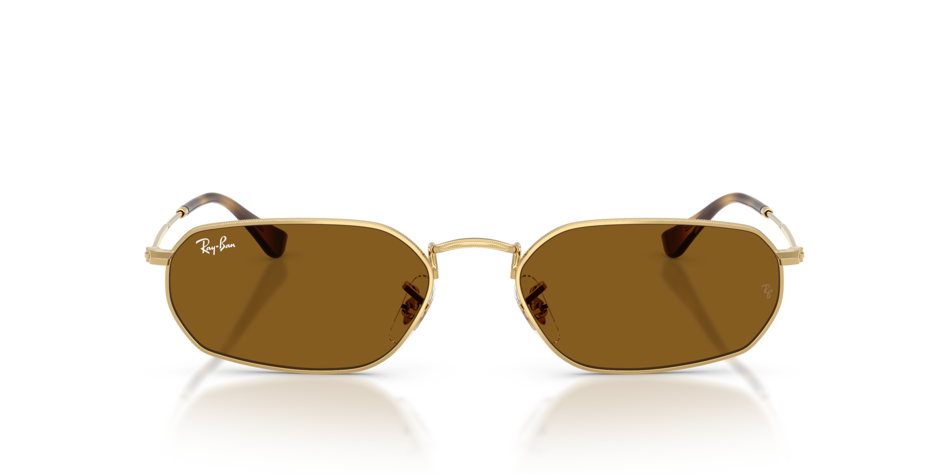 RB3947 Arista goud MetaalSunglass Frames van B24, Vooraanzicht