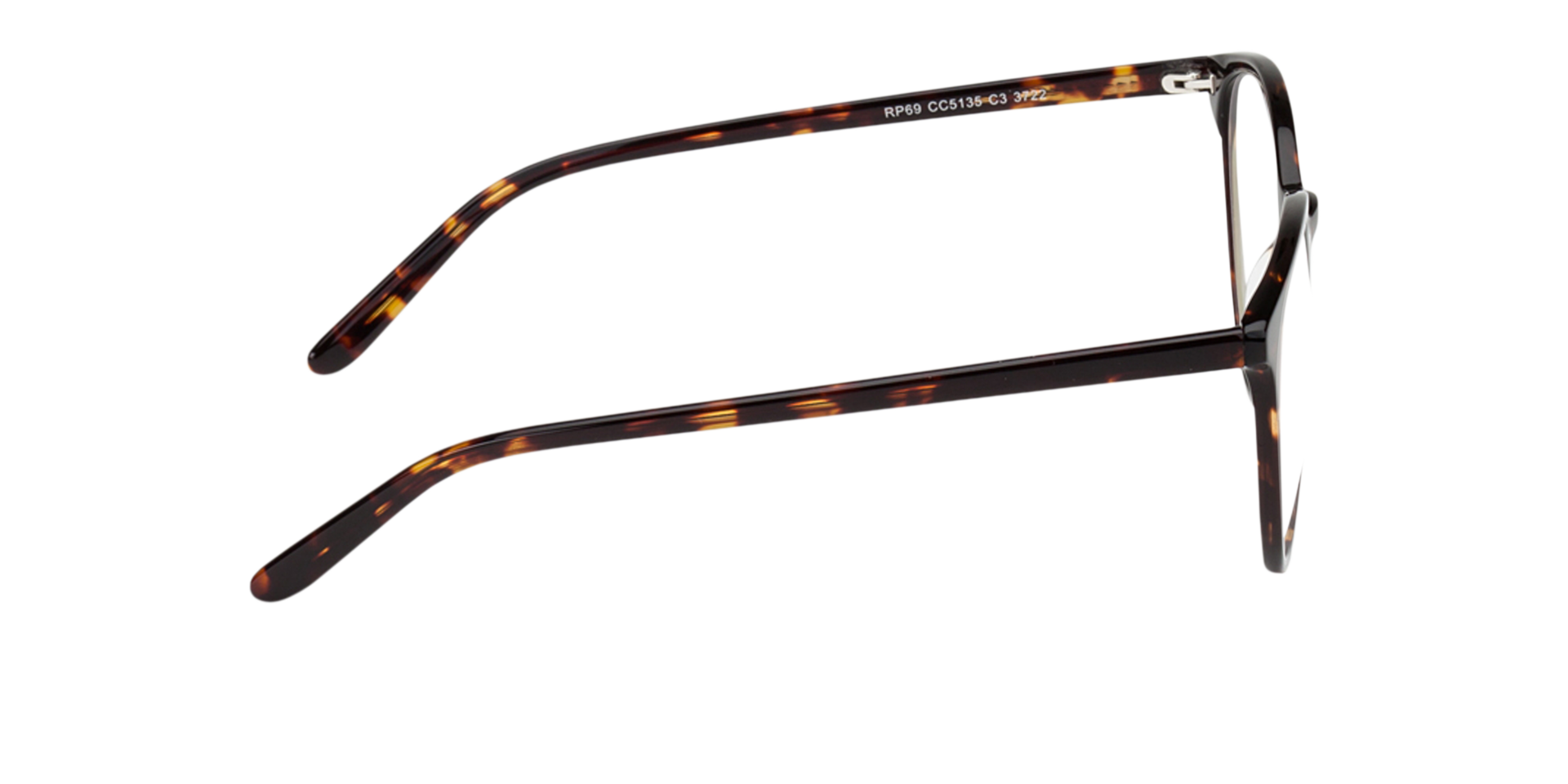 New York Havana AcetatEyeglass Frames von B24, Seitenansicht