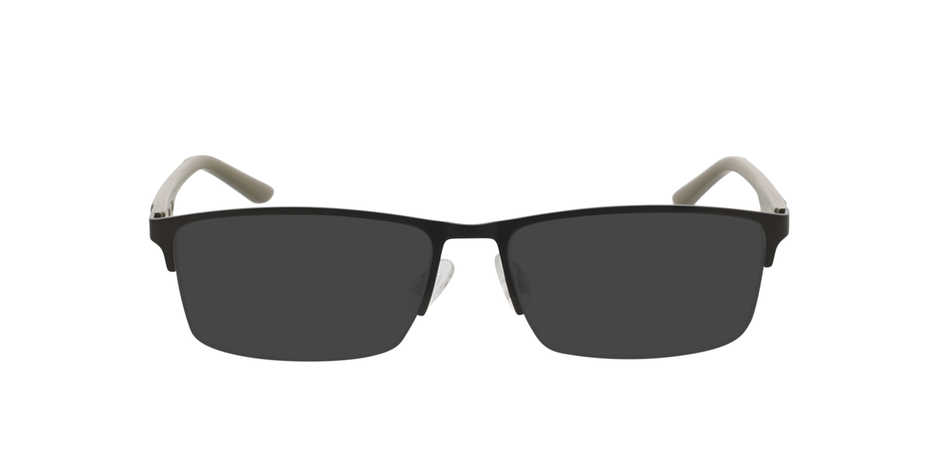PU0373O Grijs MetaalEyeglass Frames van B24, met getinte lenzen