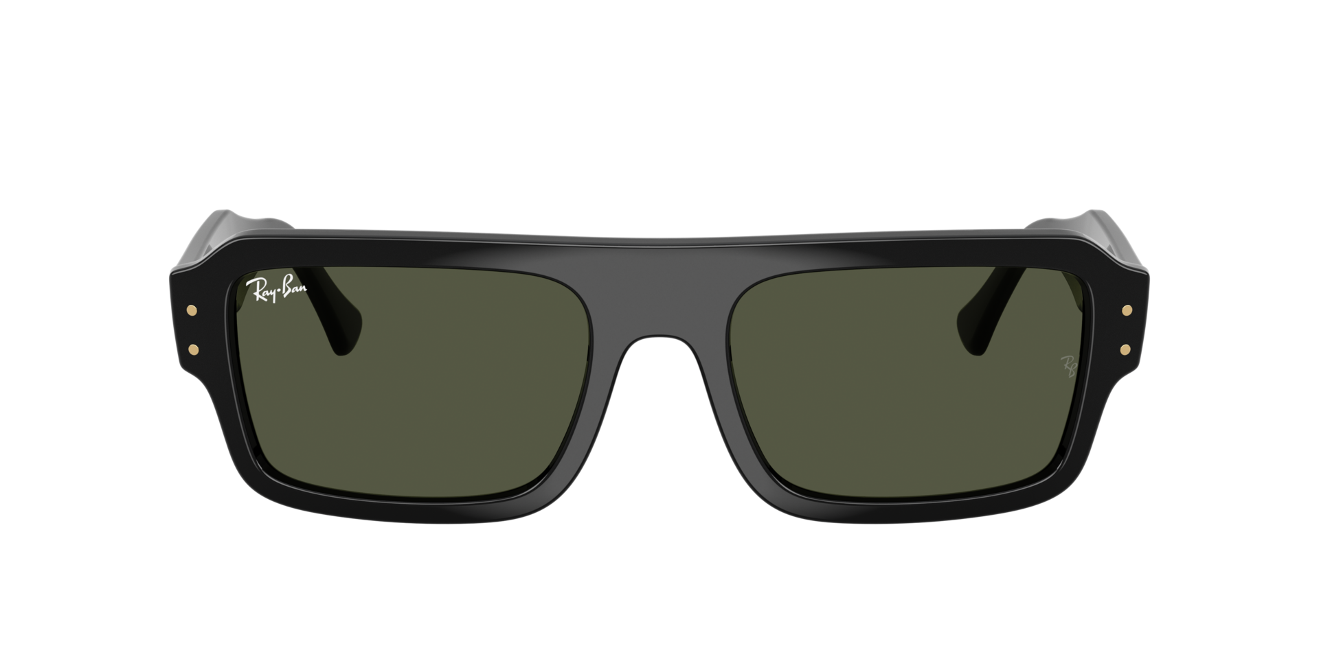 RB4454 Zwart KunststofSunglass Frames van B24, met getinte lenzen