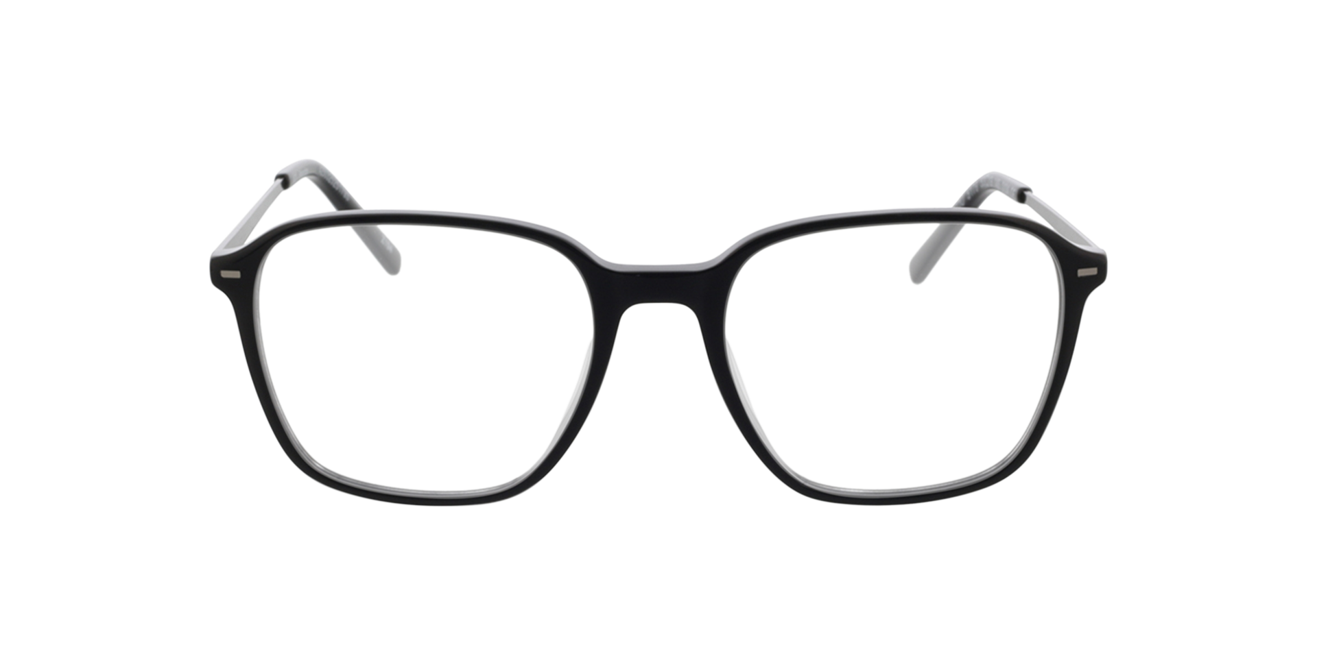 Brandon Zwart  &  mat gunmetal AcetaatEyeglass Frames van B24, Vooraanzicht