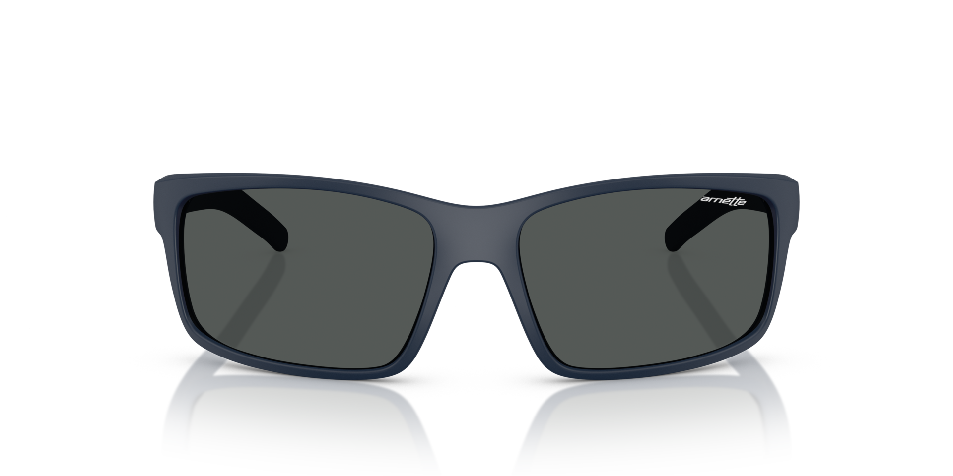 AN4202 Matte Dark Blue KunststofSunglass Frames van B24, Vooraanzicht