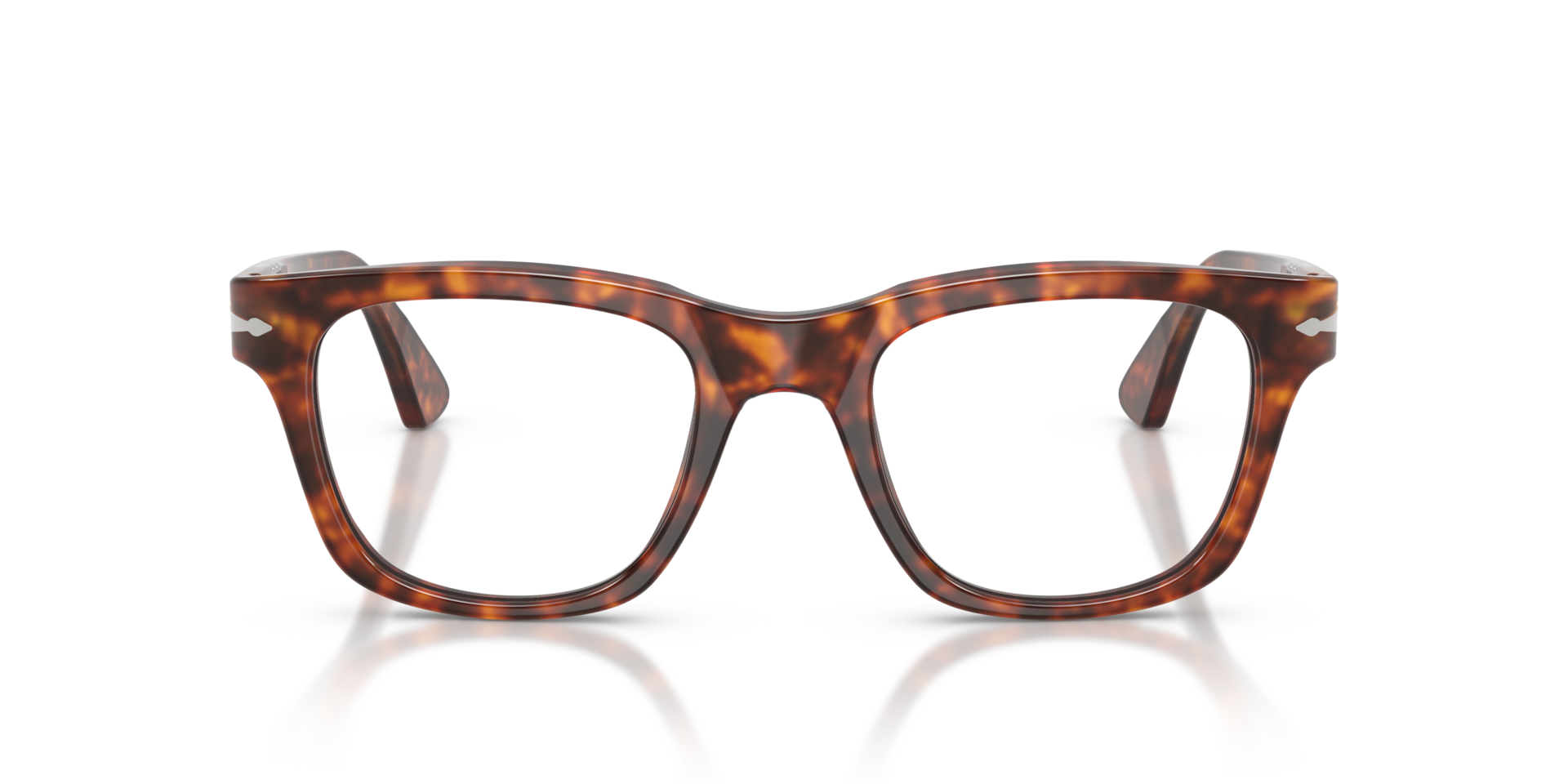PO3389V Havana AcetatEyeglass Frames von B24, Vorderansicht