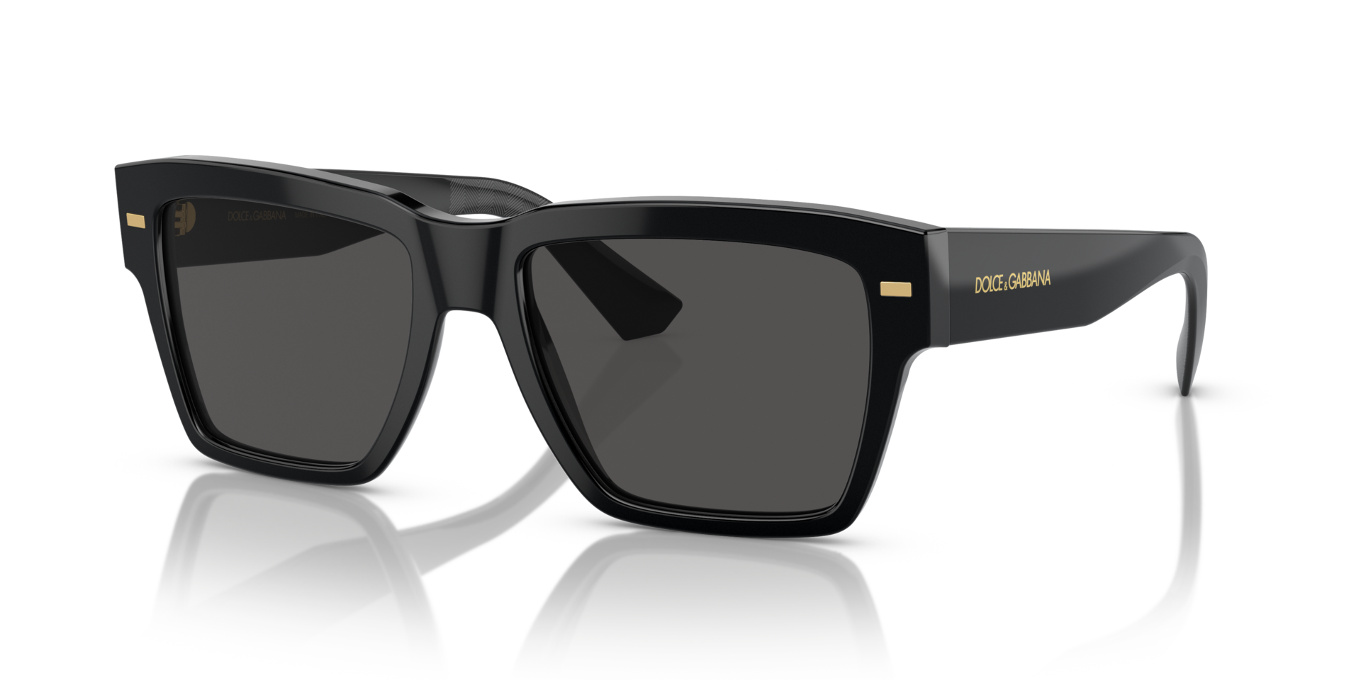 DG4431 Schwarz AcetatSunglass Frames von B24, Dreiviertelansicht