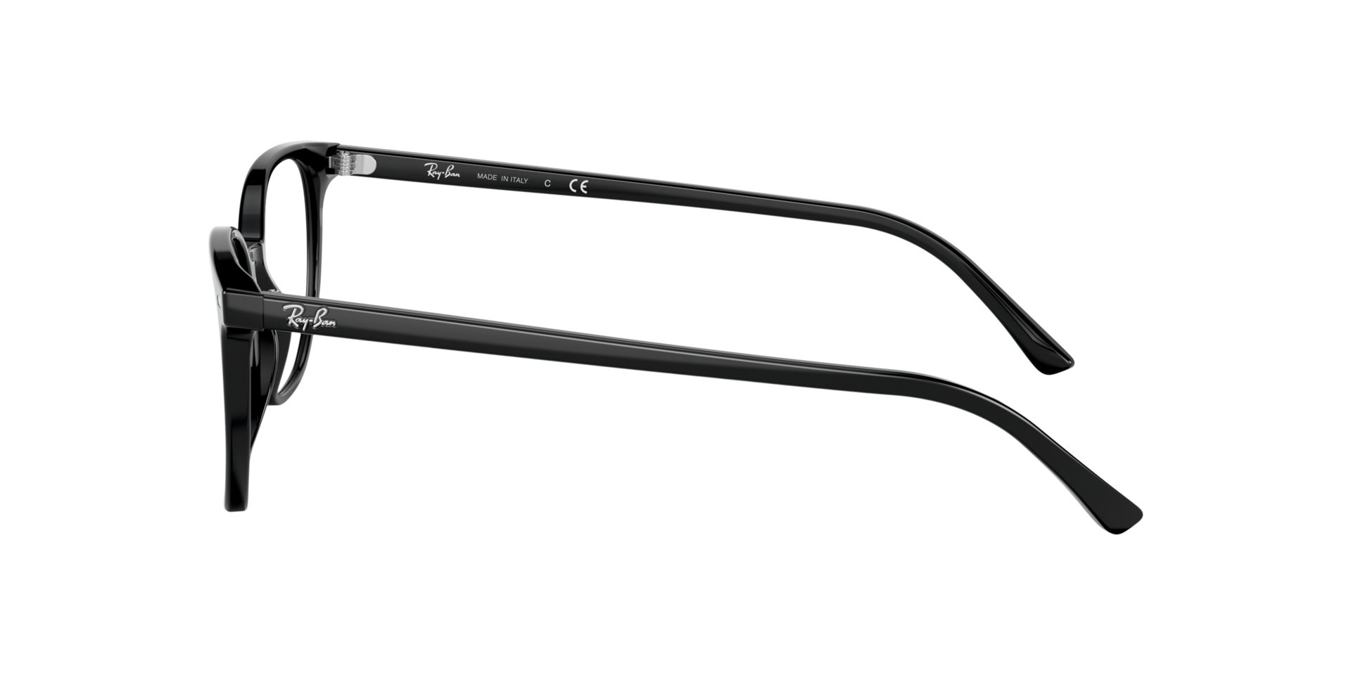 RB5397 Schwarz AcetatEyeglass Frames von B24, Seitenansicht