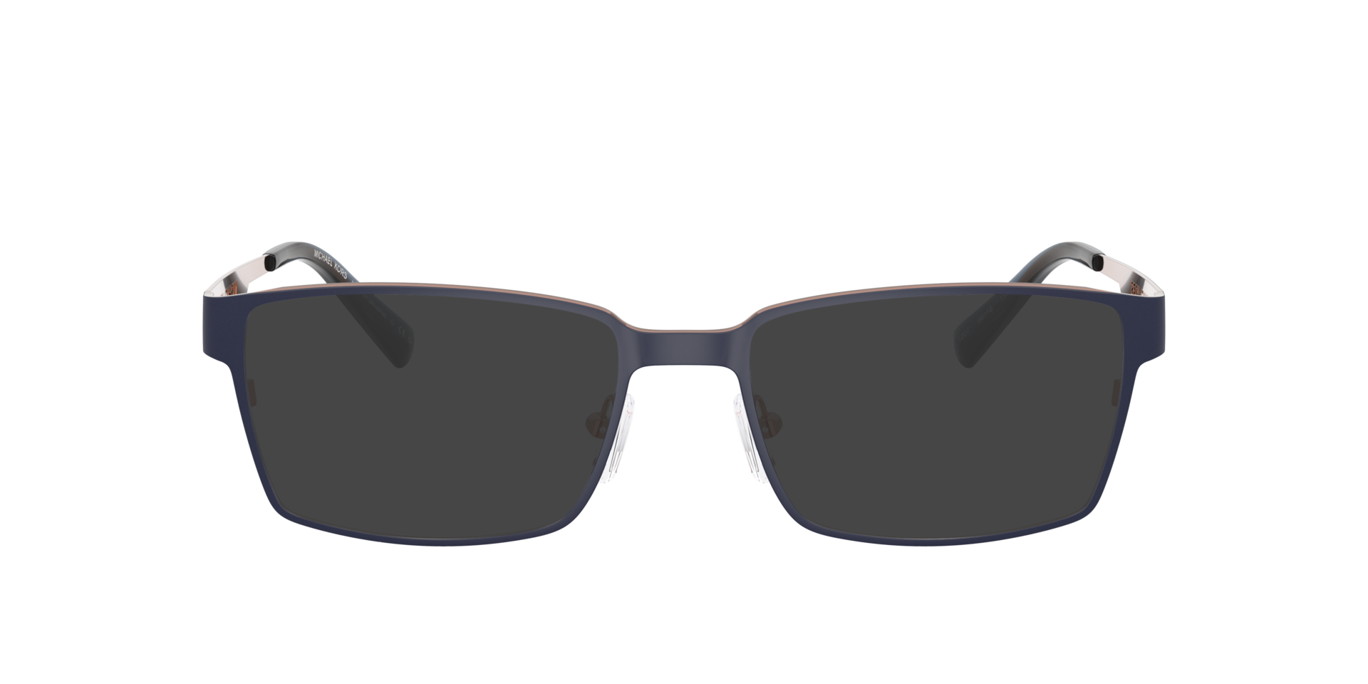 MK3107 Navy MetallEyeglass Frames von B24, mit getönten Gläsern