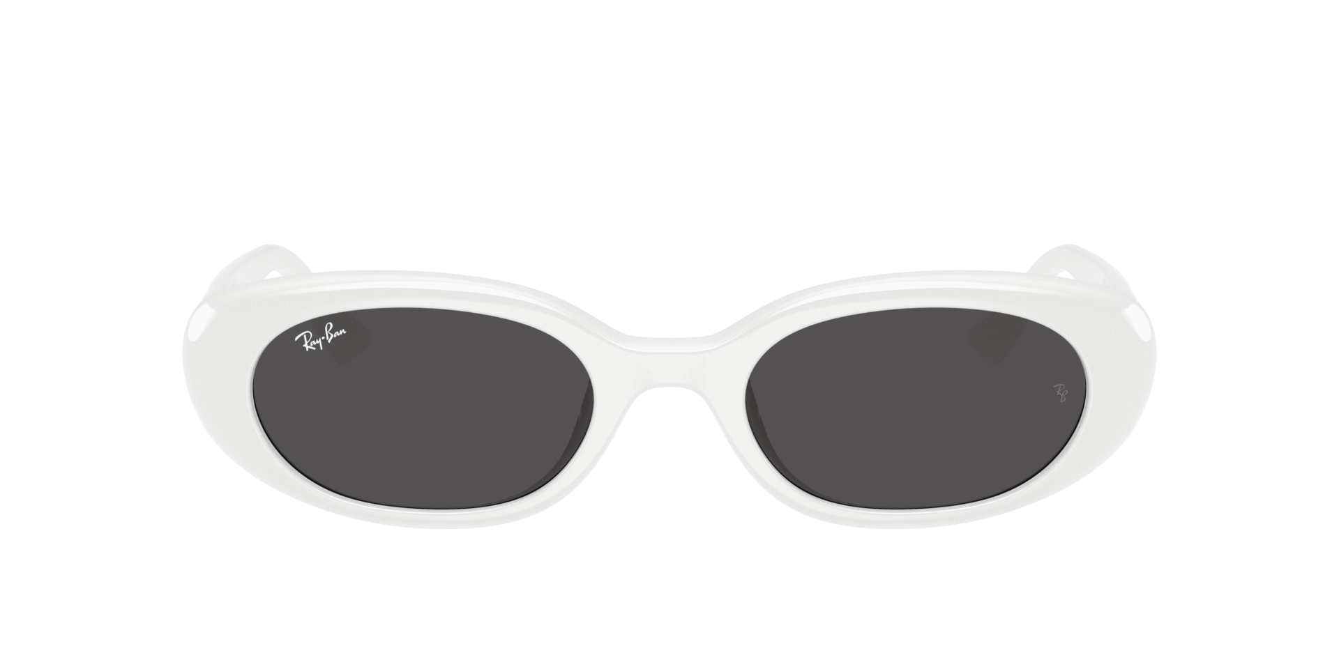 RB4441D Bio-Based Wit KunststofSunglass Frames van B24, met getinte lenzen