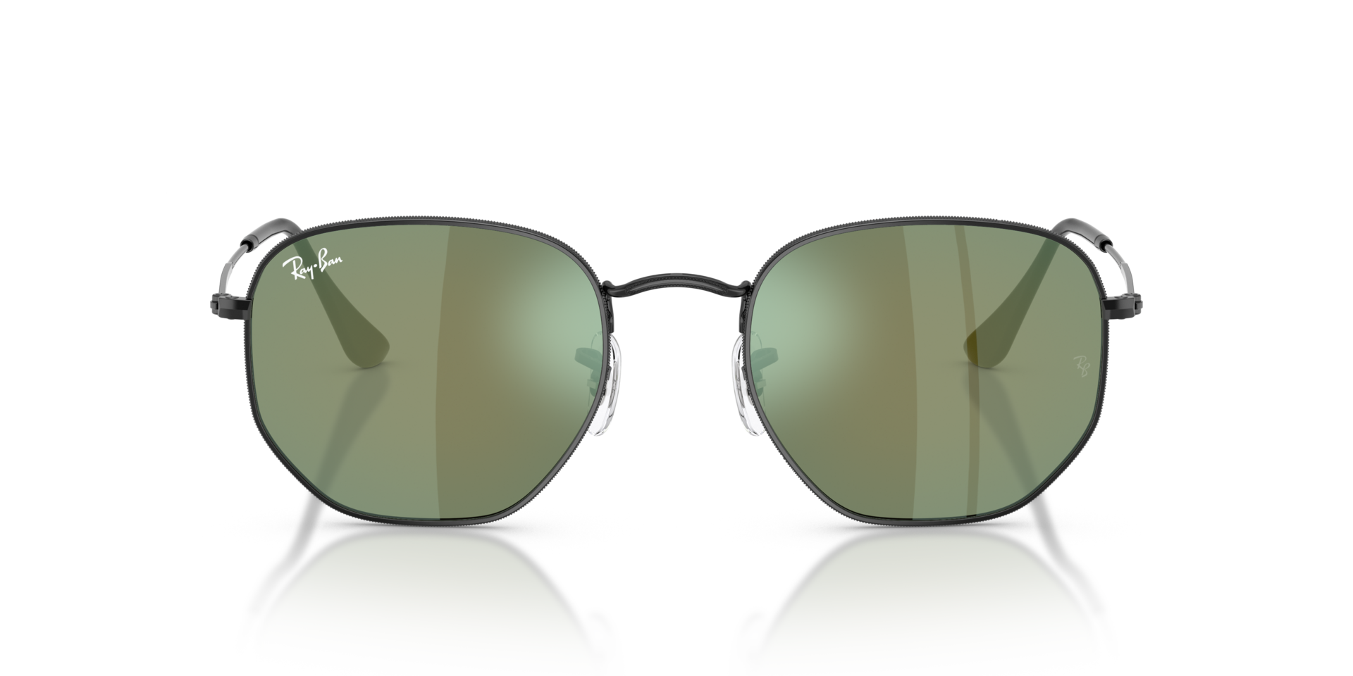 RB3548N Zwart MetaalSunglass Frames van B24, Vooraanzicht