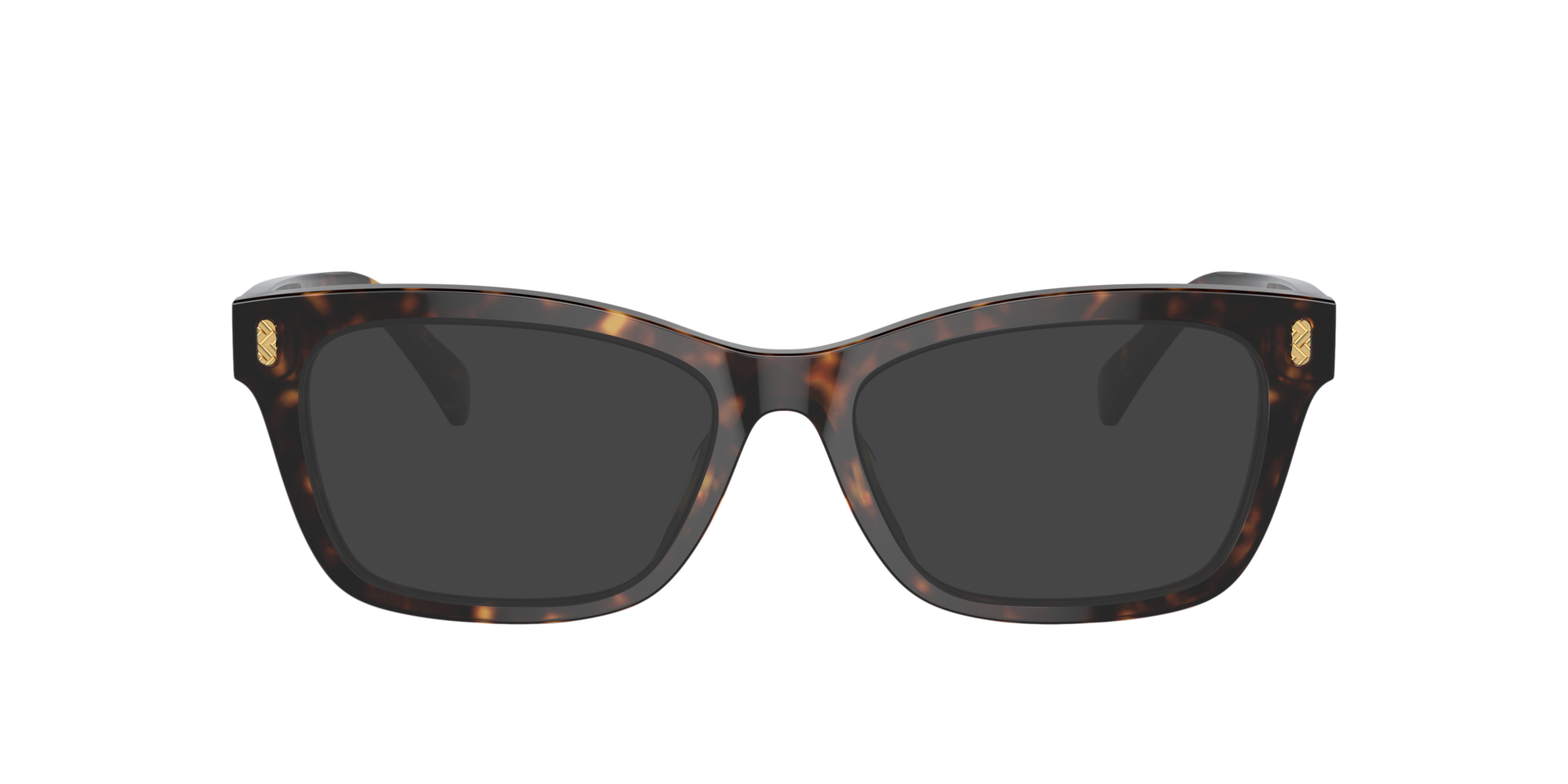 RA7154U Glanzend donker Havana AcetaatEyeglass Frames van B24, met getinte lenzen