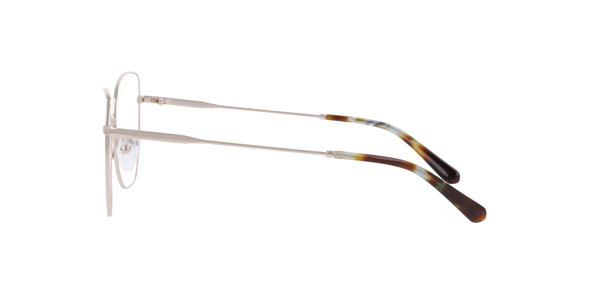 Ines Gold MetallEyeglass Frames von B24, Seitenansicht