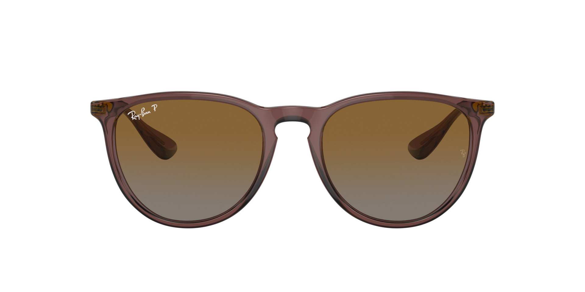 RB4171 Transparant donkerbruin KunststofSunglass Frames van B24, met getinte lenzen
