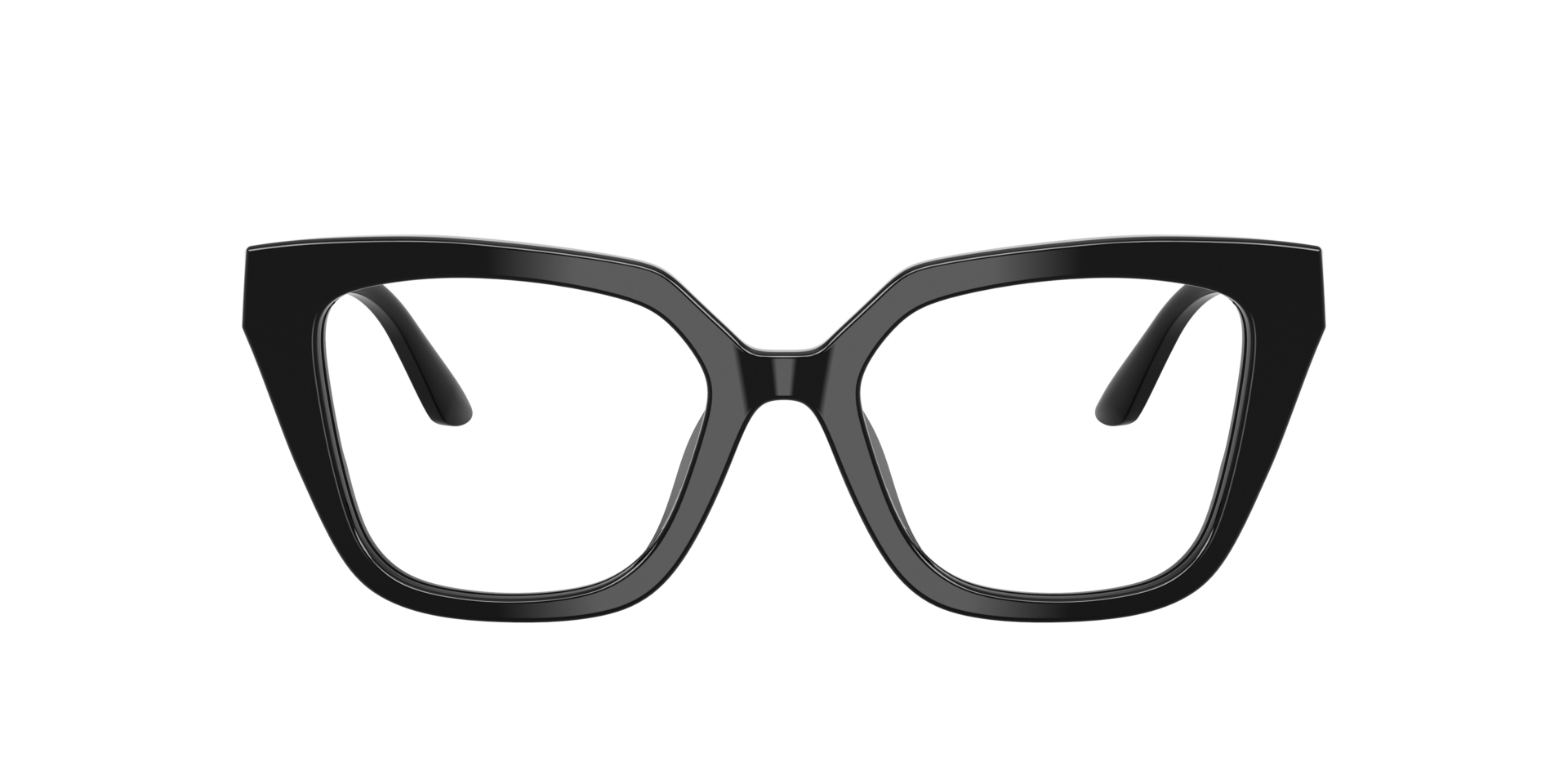 Glanzend zwart EA3267U -  Acetate Brillen