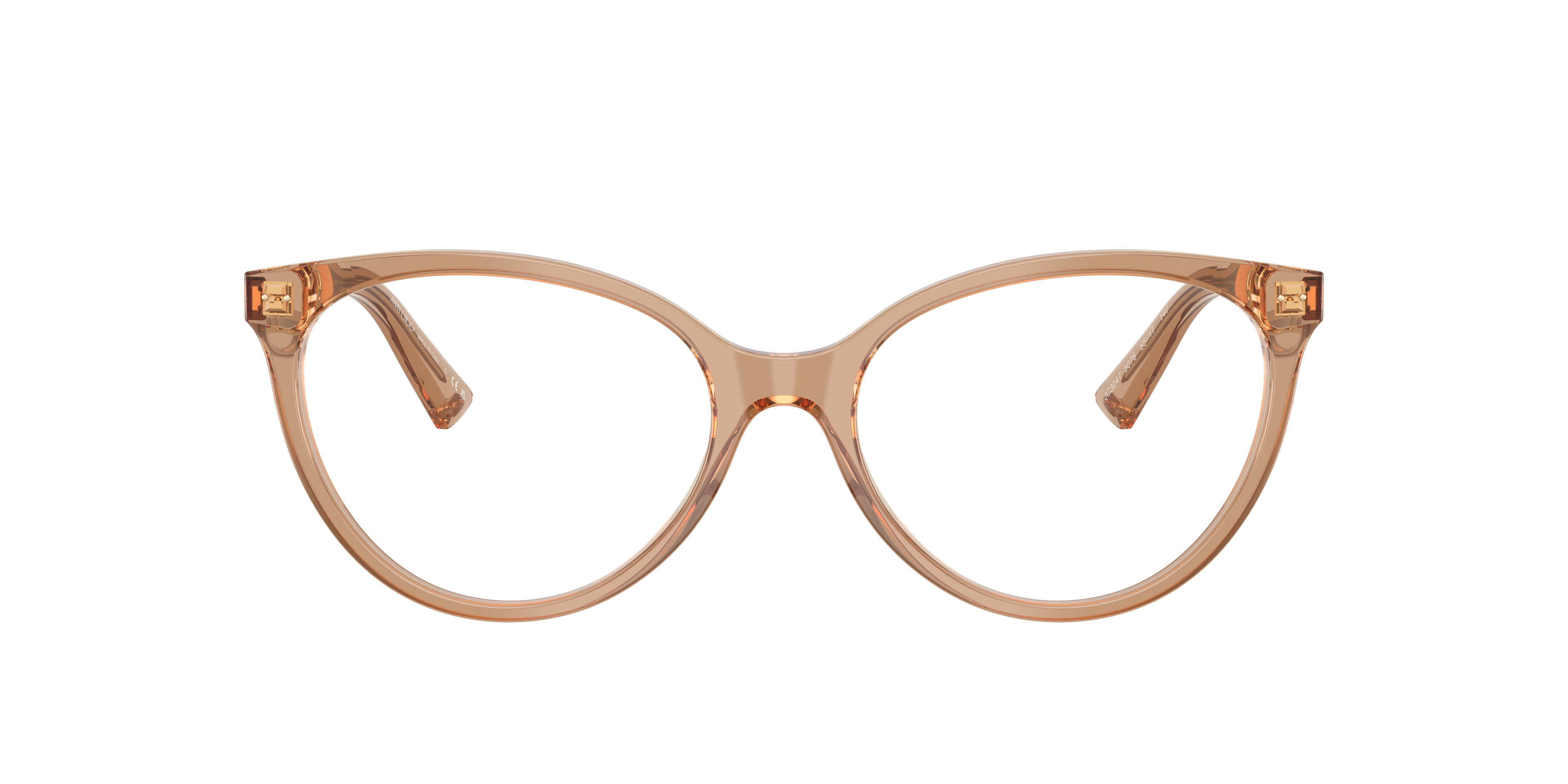 Jimmy Choo Damen Transparent Tan,Black 8056262576809 Transparent Tan/Black, Size: X-Small