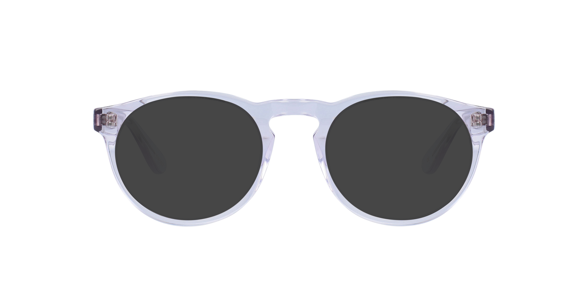Steven S. Crystal Purple AcetatEyeglass Frames von B24, mit getönten Gläsern