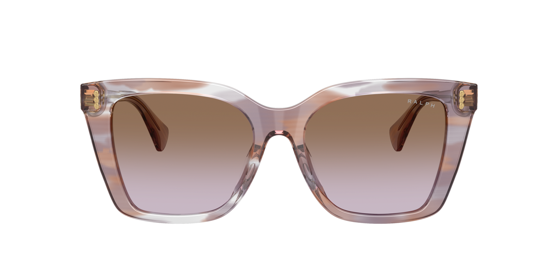 RA5349U Brown & Blue AcetatSunglass Frames von B24, mit getönten Gläsern