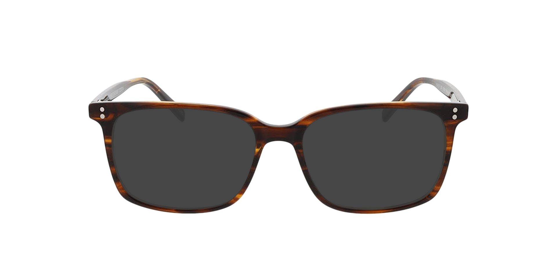 Richmond Crystal Brown Havana Horn AcetatEyeglass Frames von B24, mit getönten Gläsern