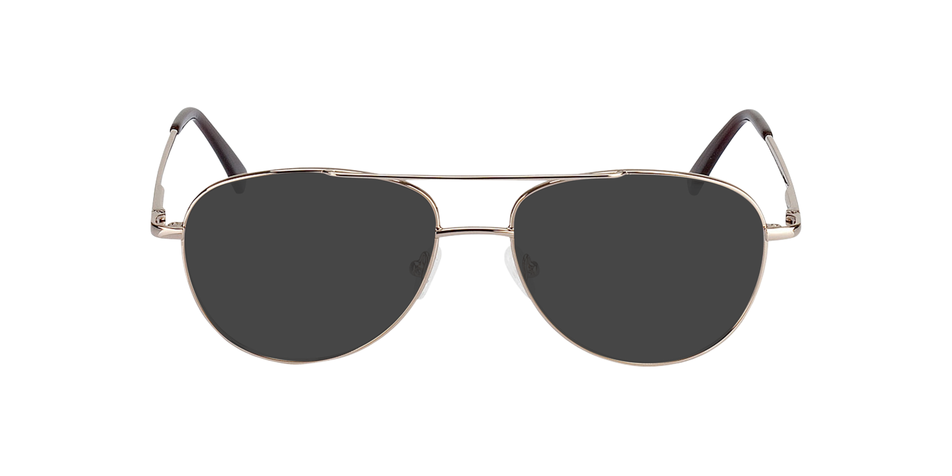 Glendale Gold MetallEyeglass Frames von B24, mit getönten Gläsern