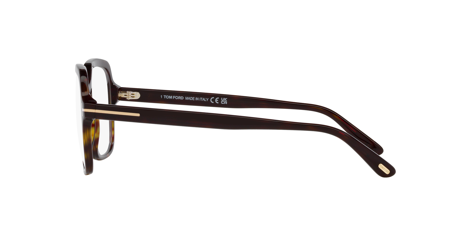 FT5908-B Tortoise Black AcetatEyeglass Frames von B24, Seitenansicht