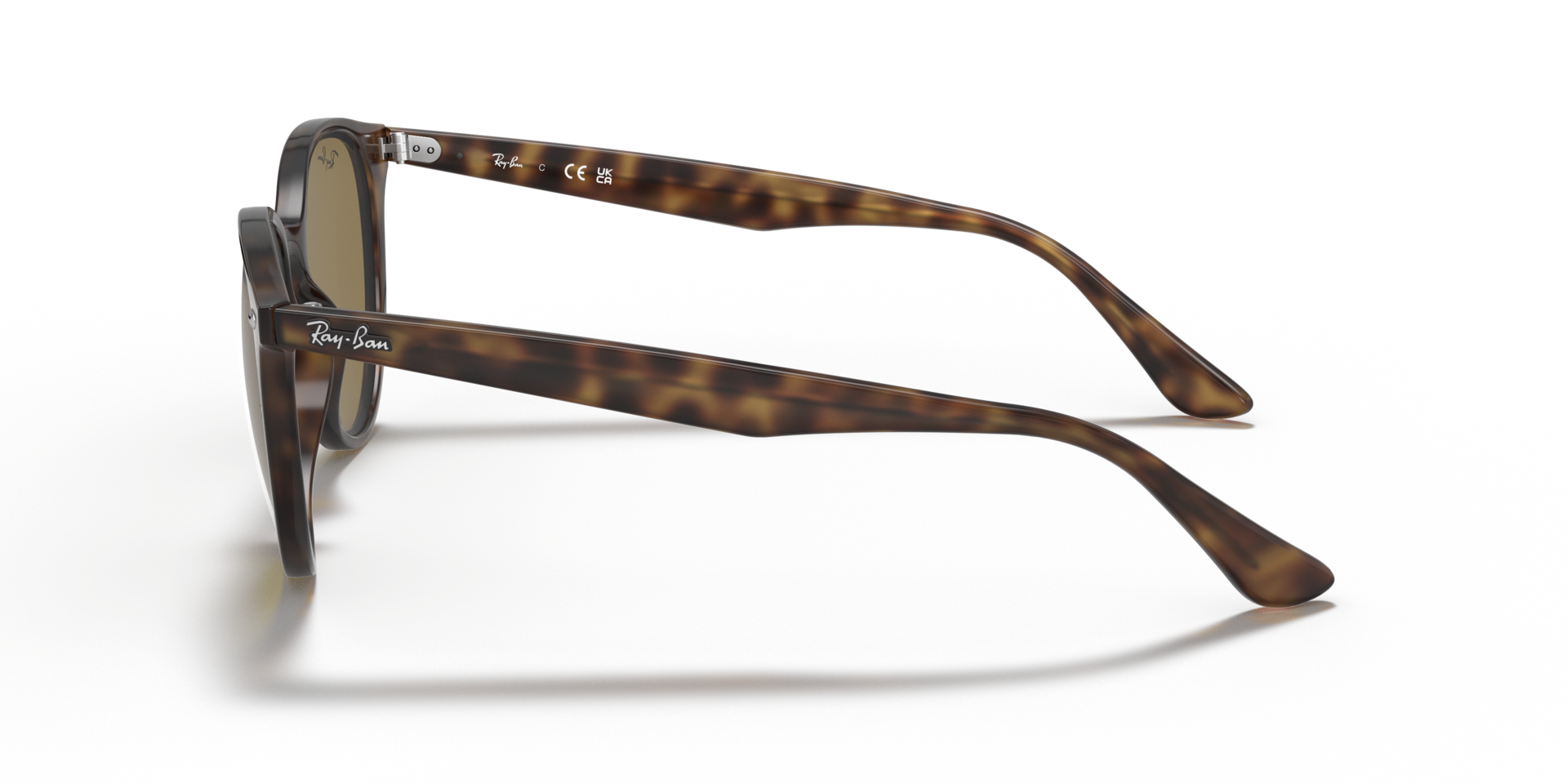 RB4305 Hellhavana KunststoffSunglass Frames von B24, Seitenansicht