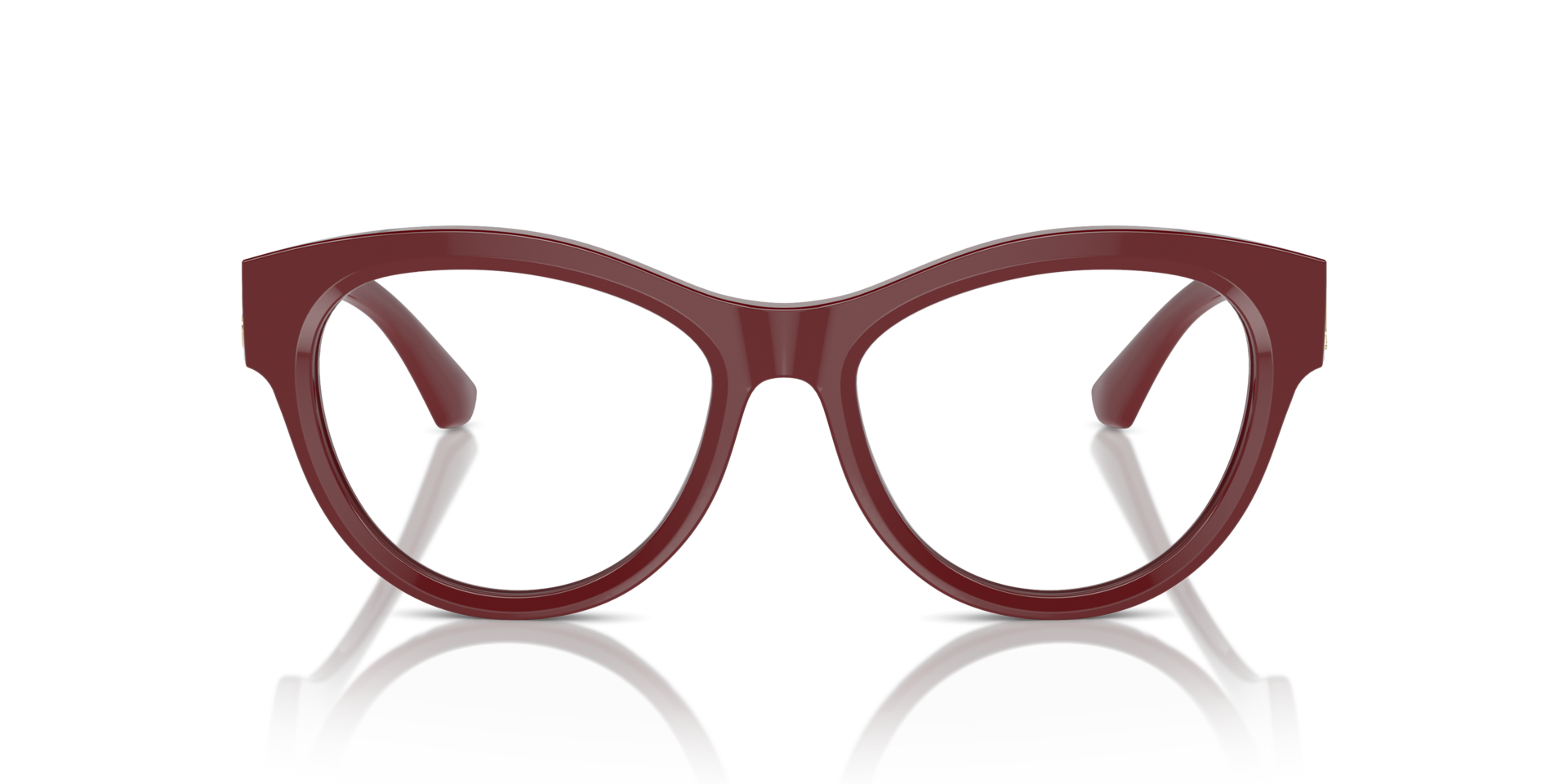 BE2404 Bordeaux AcetatEyeglass Frames von B24, Vorderansicht