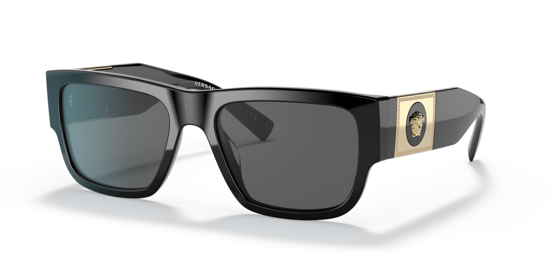 VE4406 Schwarz AcetatSunglass Frames von B24, Dreiviertelansicht