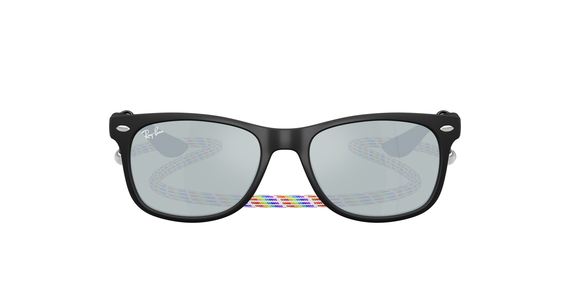 RB9052S Rubber Black KunststoffSunglass Frames von B24, mit getönten Gläsern