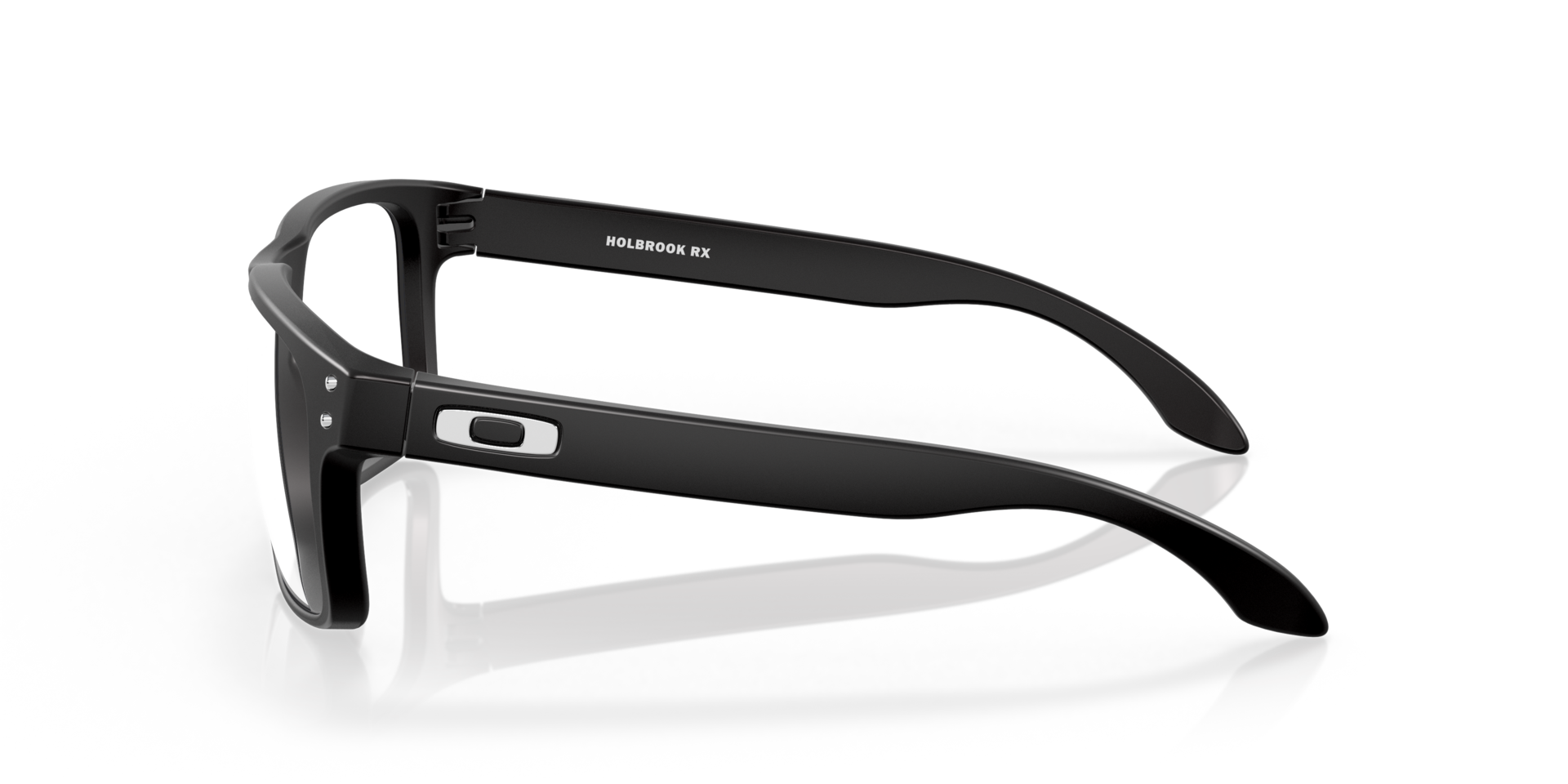 Holbrook™ Schwarz satiniert KunststoffSunglass Frames von B24, Seitenansicht