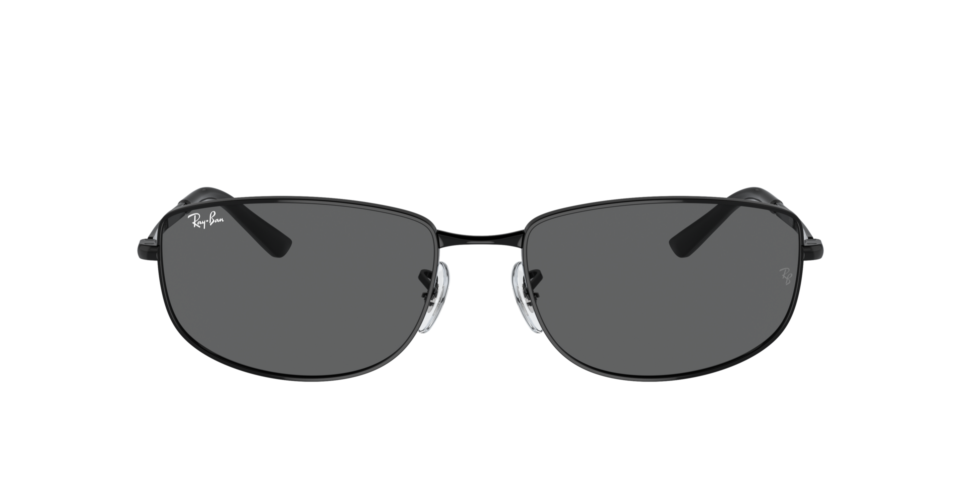 RB3732 Zwart MetaalSunglass Frames van B24, met getinte lenzen
